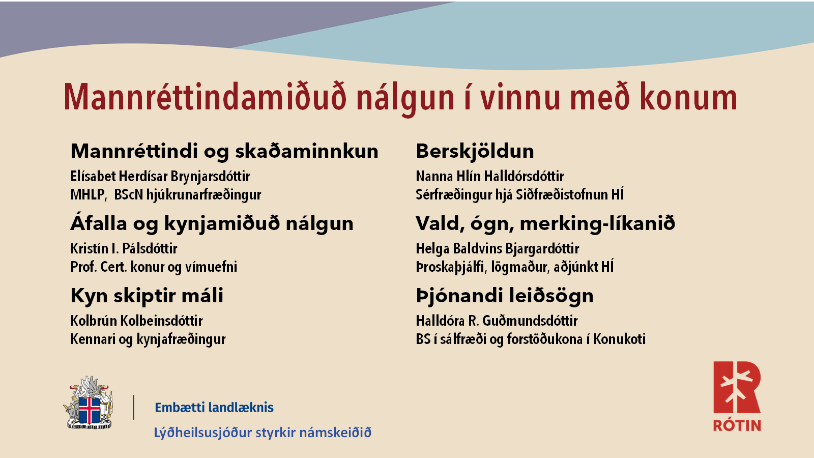 Mannréttindamiðuð nálgun